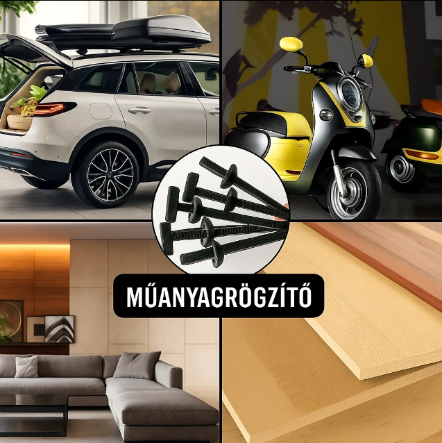 Univerzális Nylon Kábelrögzítő – Gyors és tartós megoldás az autódhoz! 🚗🔧
