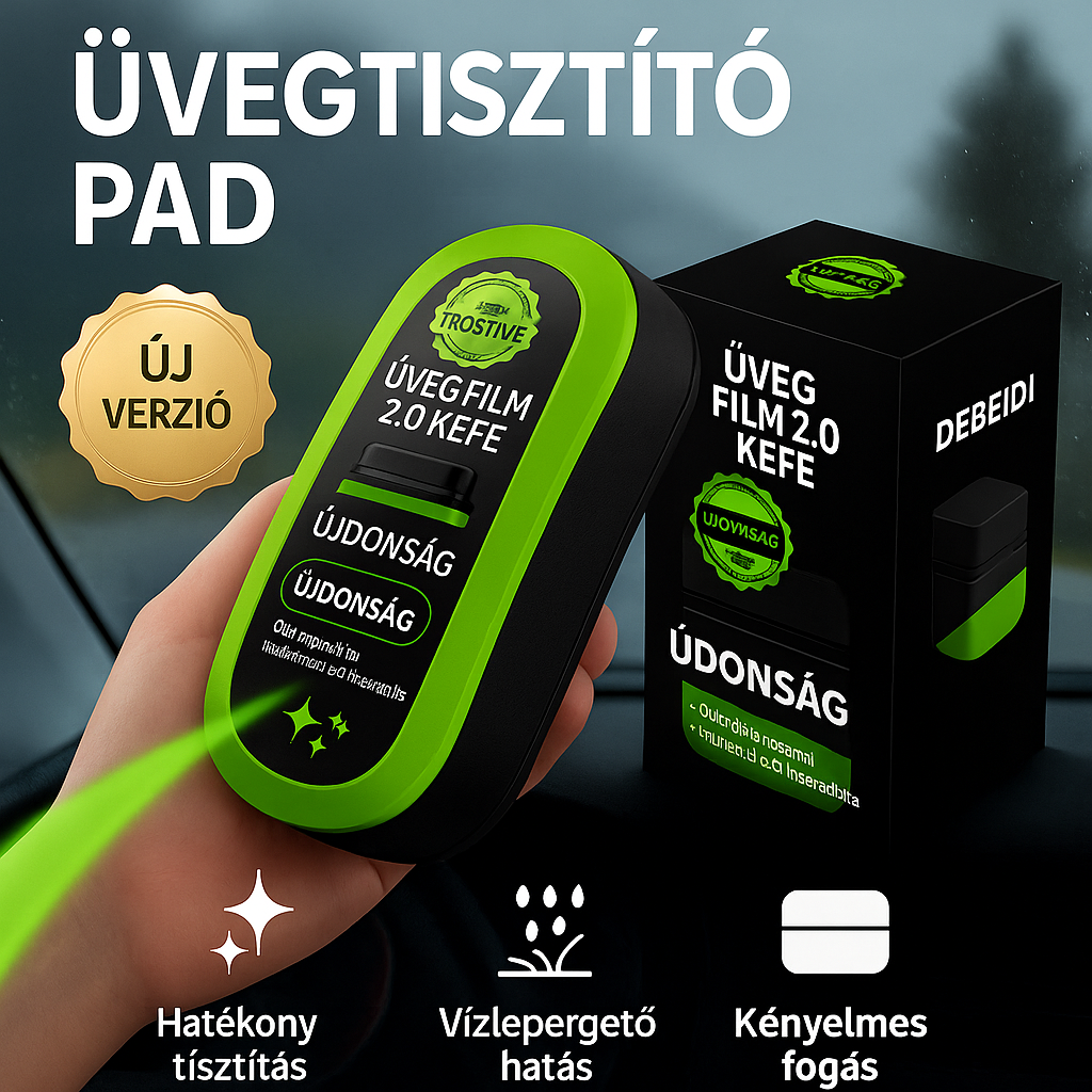 Autó szélvédő tisztító kefe